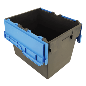 Attached Lid Container Manufacturer Versatote 28 Litre PP Box
