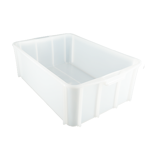 SCH50 hygienic stacking container from Versatote clear