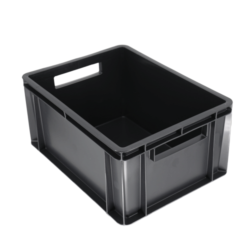 Black Euro Container SC43200, dimensions 600 x 300x 200